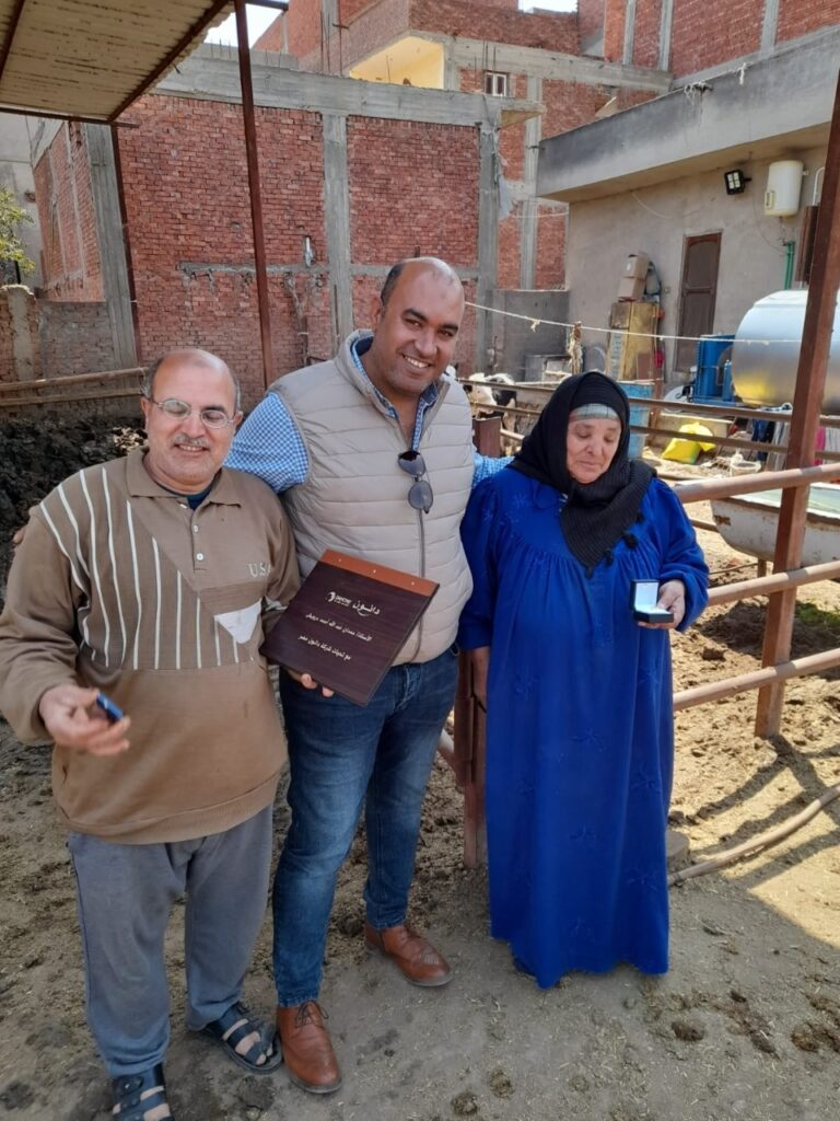 بالصور ..دانون مصر تطلق برنامج الولاء للمزارعين وموردي الألبان