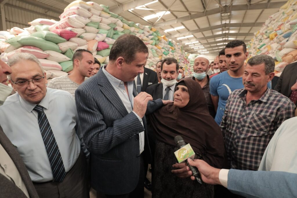 شون البنك الزراعي تستقبل 367 ألف طن قمح محلي في 30 يومًا