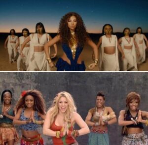 ميريام فارس و شاكيرا